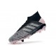 New adidas Predator 19+ FG Soccer Cleat Black Silver Grey