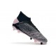 New adidas Predator 19+ FG Soccer Cleat Black Silver Grey