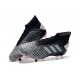 New adidas Predator 19+ FG Soccer Cleat Black Silver Grey
