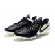 Nike Tiempo Legend VIII Elite FG Cleats Black White