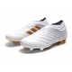 adidas Copa 19+ FG Firm Ground Soccer Cleats - White Gold