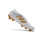 adidas Copa 19+ FG Firm Ground Soccer Cleats - White Gold