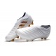adidas Copa 19+ FG Firm Ground Soccer Cleats - White Gold