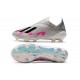 adidas X 19+ FG Soccer Cleats Silver Black Pink