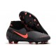 Nike Phantom Vision Elite DF FG 2019 Cleats Dark Grey/Bright Mango/Black