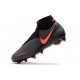 Nike Phantom Vision Elite DF FG 2019 Cleats Dark Grey/Bright Mango/Black