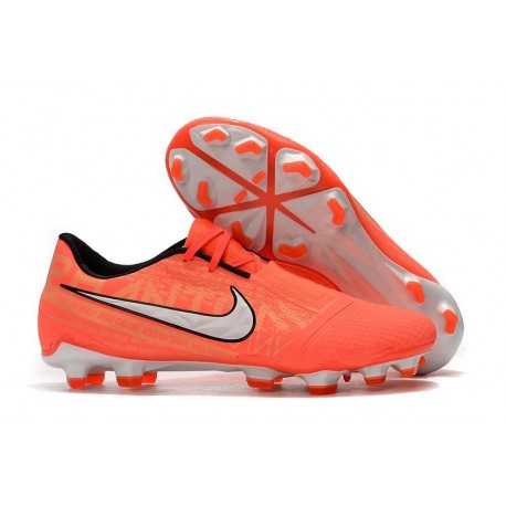 Nike Phantom VNM Elite FG Soccer Boots Bright Mango White