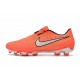 Nike Phantom VNM Elite FG Soccer Boots Bright Mango White