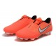 Nike Phantom VNM Elite FG Soccer Boots Bright Mango White