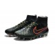 New 2015 Nike Magista Obra FG ACC Men Soccer Cleats Black Rough Green Hyper Crimson