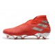 adidas Nemeziz 19+ FG Soccer Cleats Red Silver