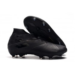 adidas Nemeziz 19+ FG Soccer Cleats All Black