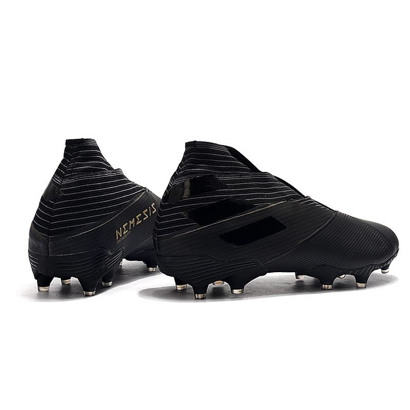adidas Nemeziz 19+ FG Soccer Cleats All Black
