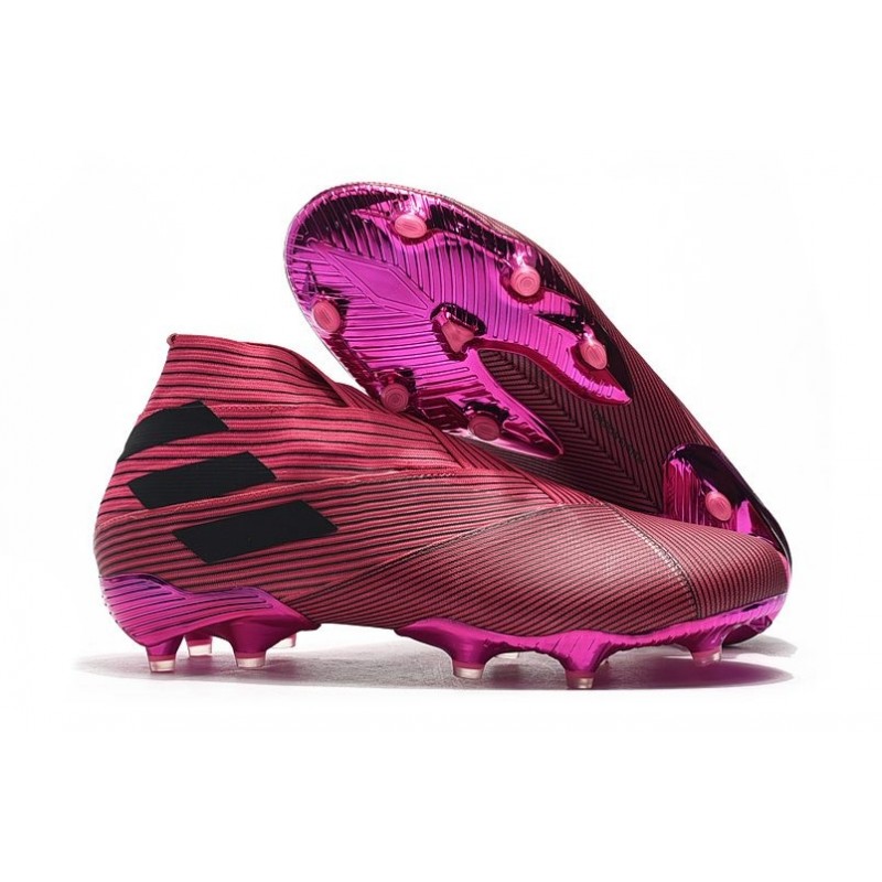 pink soccer cleats