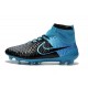 New 2015 Nike Magista Obra FG ACC Men Soccer Cleats Leather Black Blue