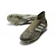 New adidas Predator 19+ FG Soccer Cleat Legacy Green Sand Solar Yellow