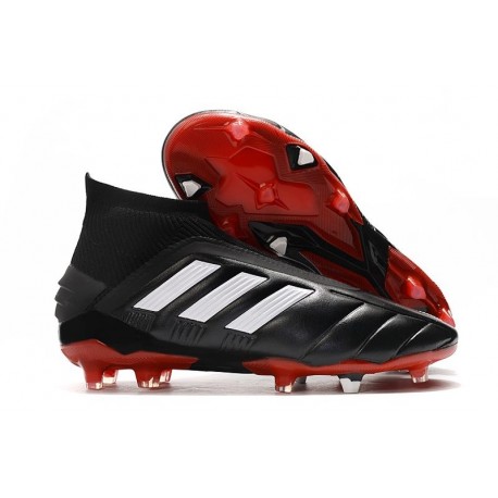 adidas Predator Mania 19+FG ADV Core Black White Red