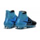 New 2015 Nike Magista Obra FG ACC Men Soccer Cleats Leather Black Blue