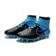 New 2015 Nike Magista Obra FG ACC Men Soccer Cleats Leather Black Blue