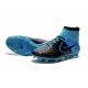 New 2015 Nike Magista Obra FG ACC Men Soccer Cleats Leather Black Blue