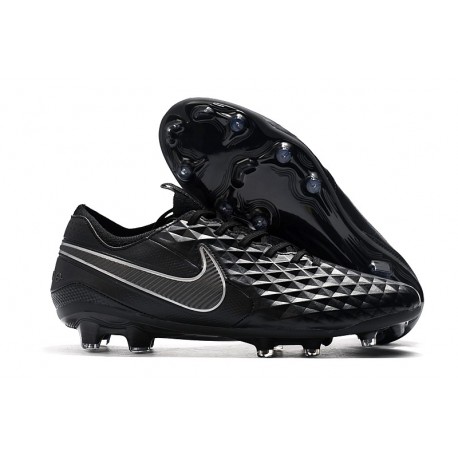 Nike Tiempo Legend VIII Elite FG Cleats Black