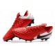 Nike Tiempo Legend VIII Elite FG Cleats Red White Black