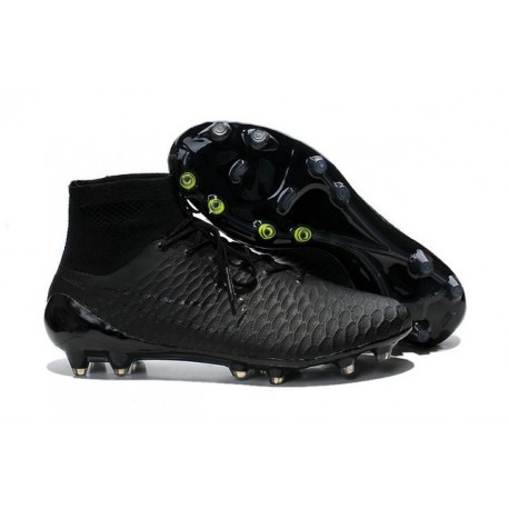 Ubicación malla Encommium New 2015 Nike Magista Obra FG ACC Men Soccer Cleats All Black