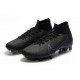 New Nike Mercurial Superfly VII Elite SE FG Boots Black