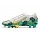 Mbappe Nike Mercurial Vapor 13 Elite FG Grey Gold Green