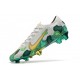 Mbappe Nike Mercurial Vapor 13 Elite FG Grey Gold Green