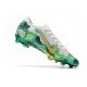 Mbappe Nike Mercurial Vapor 13 Elite FG Grey Gold Green