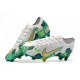 Mbappe Nike Mercurial Vapor 13 Elite FG Grey Gold Green