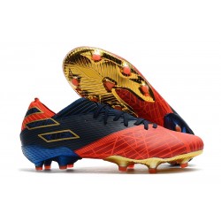 adidas Nemeziz 19.1 FG Soccer Cleats X Marvel Active Red /Blue /Core Black