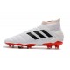 adidas Predator Mania 19.1 FG ADV Soccer Cleat White Core Black