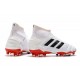 adidas Predator Mania 19.1 FG ADV Soccer Cleat White Core Black