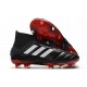 adidas Predator 19.1 FG Soccer Cleat Core Black White