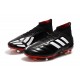 adidas Predator 19.1 FG Soccer Cleat Core Black White