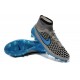 New 2015 Nike Magista Obra FG ACC Men Soccer Cleats Wolf Grey Turquoise Blue Black