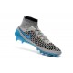 New 2015 Nike Magista Obra FG ACC Men Soccer Cleats Wolf Grey Turquoise Blue Black