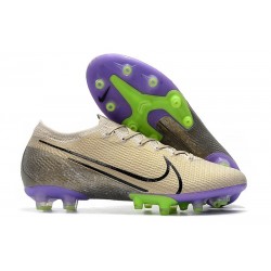 Nike Mercurial Vapor 13 Elite AG Desert Sand Black Psychic Purple