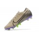 Nike Mercurial Vapor 13 Elite AG Desert Sand Black Psychic Purple