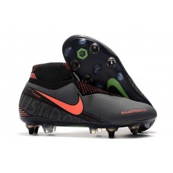 New Nike Phantom Vision Elite DF SG-Pro AC Dark Grey Bright Mango