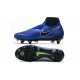 New Nike Phantom Vision Elite DF SG-Pro AC Racer Blue Black Metallic Silver