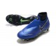 New Nike Phantom Vision Elite DF SG-Pro AC Racer Blue Black Metallic Silver