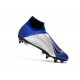 New Nike Phantom Vision Elite DF SG-Pro AC Racer Blue Black Metallic Silver