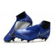 New Nike Phantom Vision Elite DF SG-Pro AC Racer Blue Black Metallic Silver