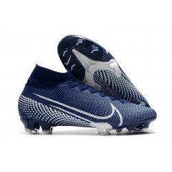 New Nike Mercurial Superfly VII Elite FG Boots Blue White