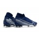 New Nike Mercurial Superfly VII Elite FG Boots Blue White