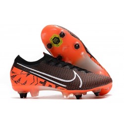 Nike Mercurial Vapor XIII Elite SG-Pro AC Black White Hyper Crimson