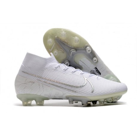 Nike Mercurial Superfly 7 Elite SE AG White Silver